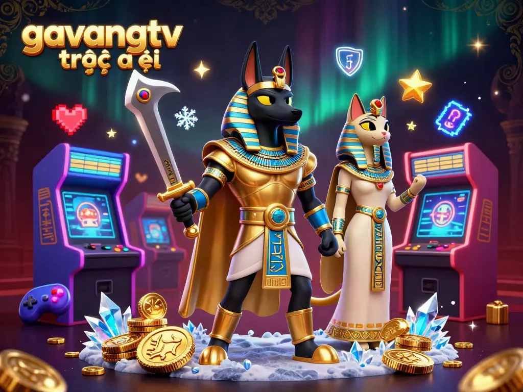 Experience exhilarating gameplay with gavangtv trực tiếp in a vibrant 3D casino scene.