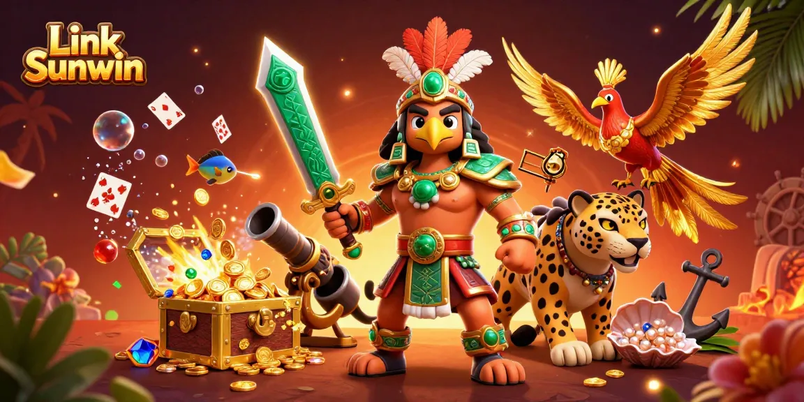 Experience thrilling gameplay with Link Sunwin featuring dynamic 3D elements and vibrant characters.