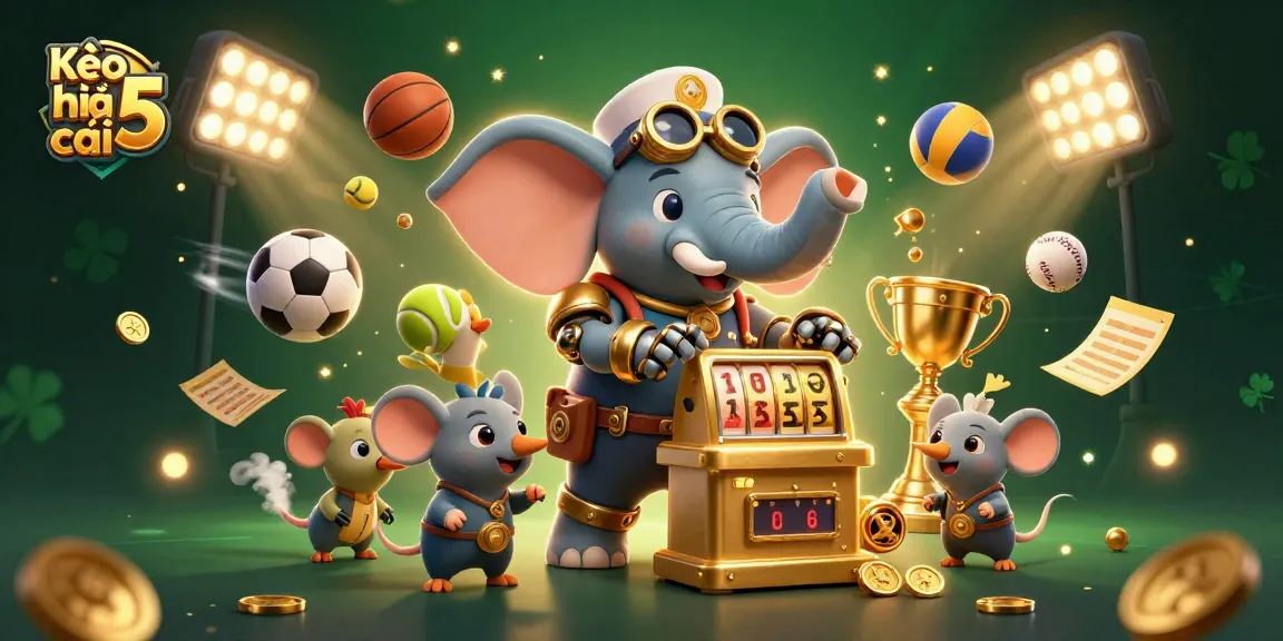 Experience thrilling wins at Kèo nhà cái 5 with dynamic sports betting action and engaging casino elements.