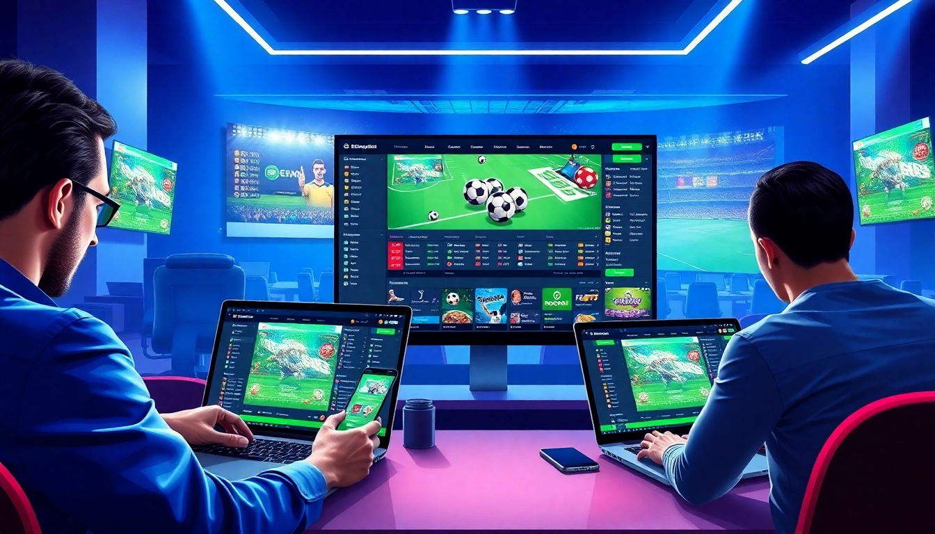 Exciting online gambling scene on 98winwin.live showcasing dynamic sports betting activities.