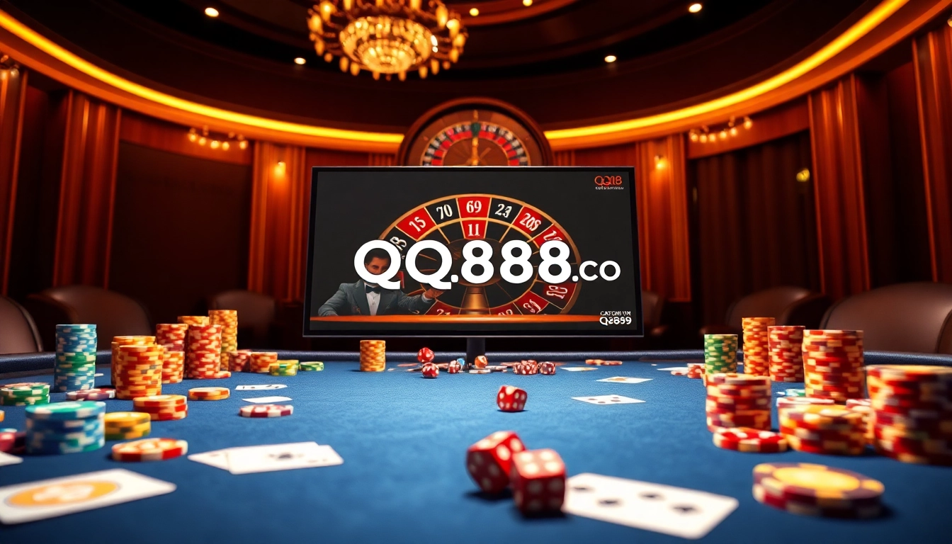 Experience the thrill of casino gaming at qq888.co.com with vibrant tables and pro-level action.