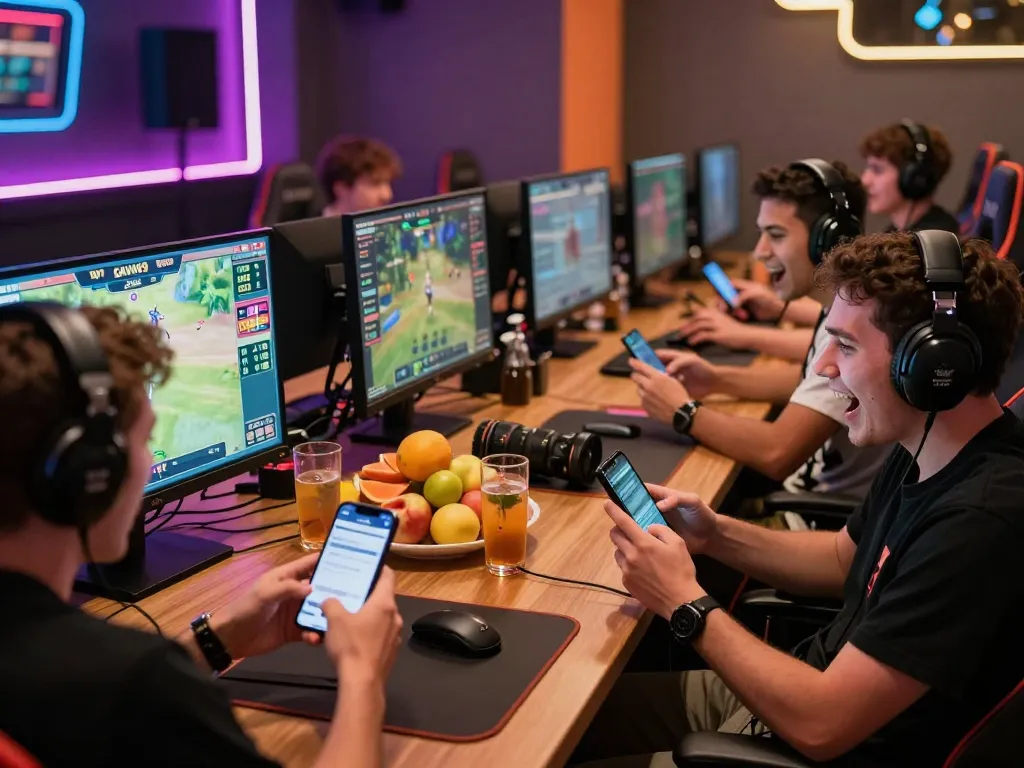 Engaged players enjoying live cockfighting on Gavn99 platform, showcasing vibrant online gaming experience.
