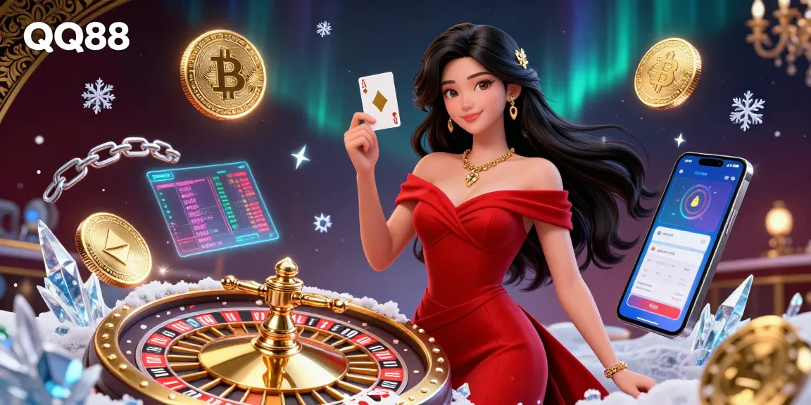 Experience the thrill of QQ88's casino with stunning visuals and dynamic betting elements.