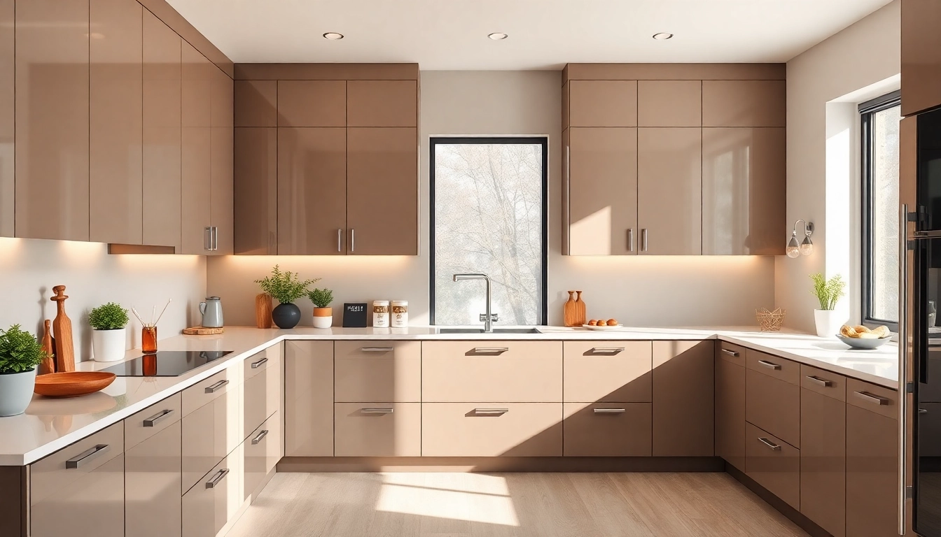 Beautiful kitchen showcasing Cabinet Refacing Largo FL with modern and stylish cabinetry.