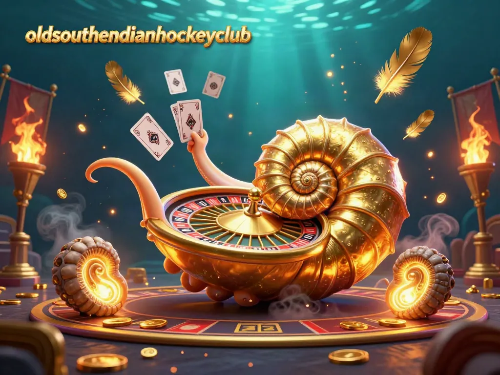 Experience the thrill of oldsouthendianhockeyclub with vibrant 3D casino elements and unique characters.