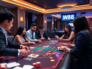 W88.nyc online casino environment, showcasing Baccarat game excitement