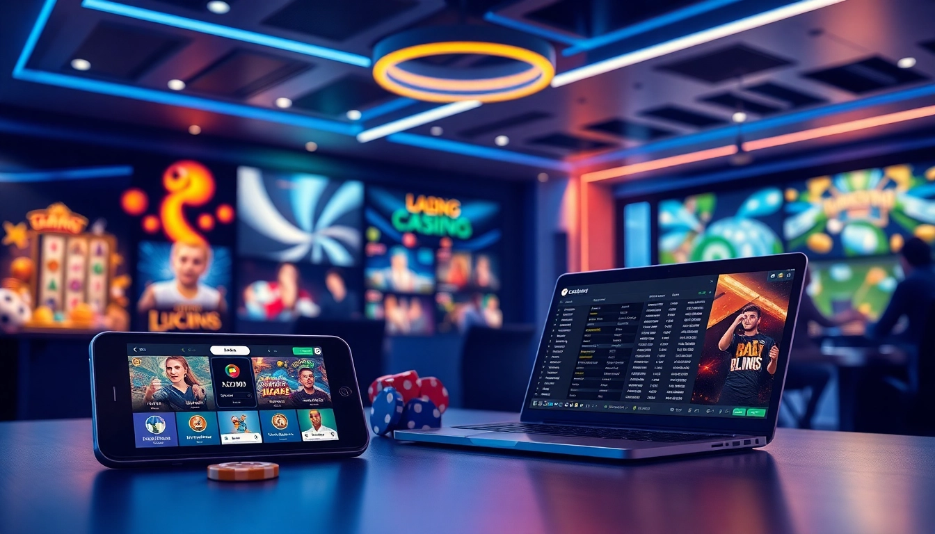 Exciting online betting environment featuring luck8win.live with vibrant games and user-friendly interface.