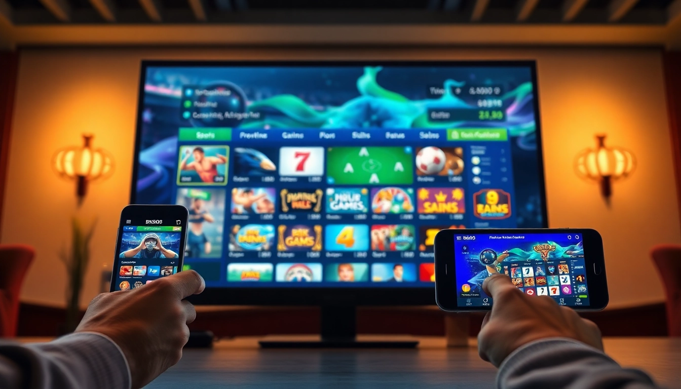 Interactive gaming interface of bk860s.com showcasing sports and casino options.