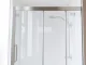 Elegant shower doors showcased in a stylish modern bathroom setting with bright ambiance.