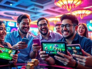 Exciting online gaming scene showcasing players engaging with Hi88 platform, reflecting the vibrant betting experience.