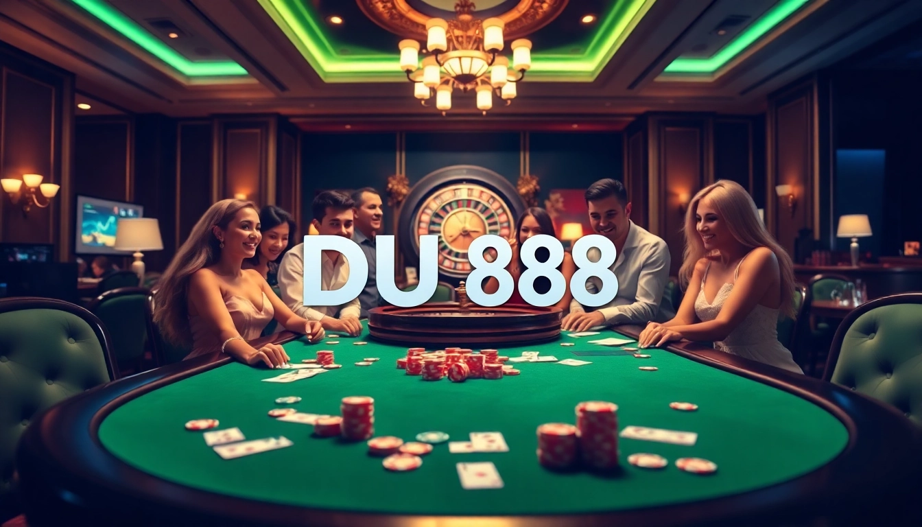 Experience thrilling gameplay at DU88 by exploring casino table games and winning strategies.