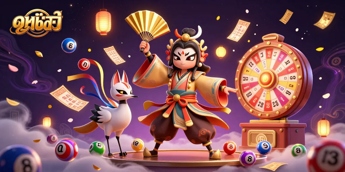 Experience ดูหนังออนไลน์ with a vibrant lottery scene featuring dynamic elements and colorful characters.
